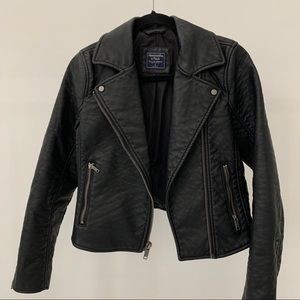 Abercrombie & Fitch Faux Leather Jacket